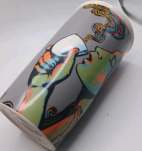 Starbucks 2016 Siren Mermaid Ceramic Tumbler Travel Mug 12oz 25th Anniversary