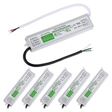 Waterproof LED Driver 60W Power Supply - Pack of 6