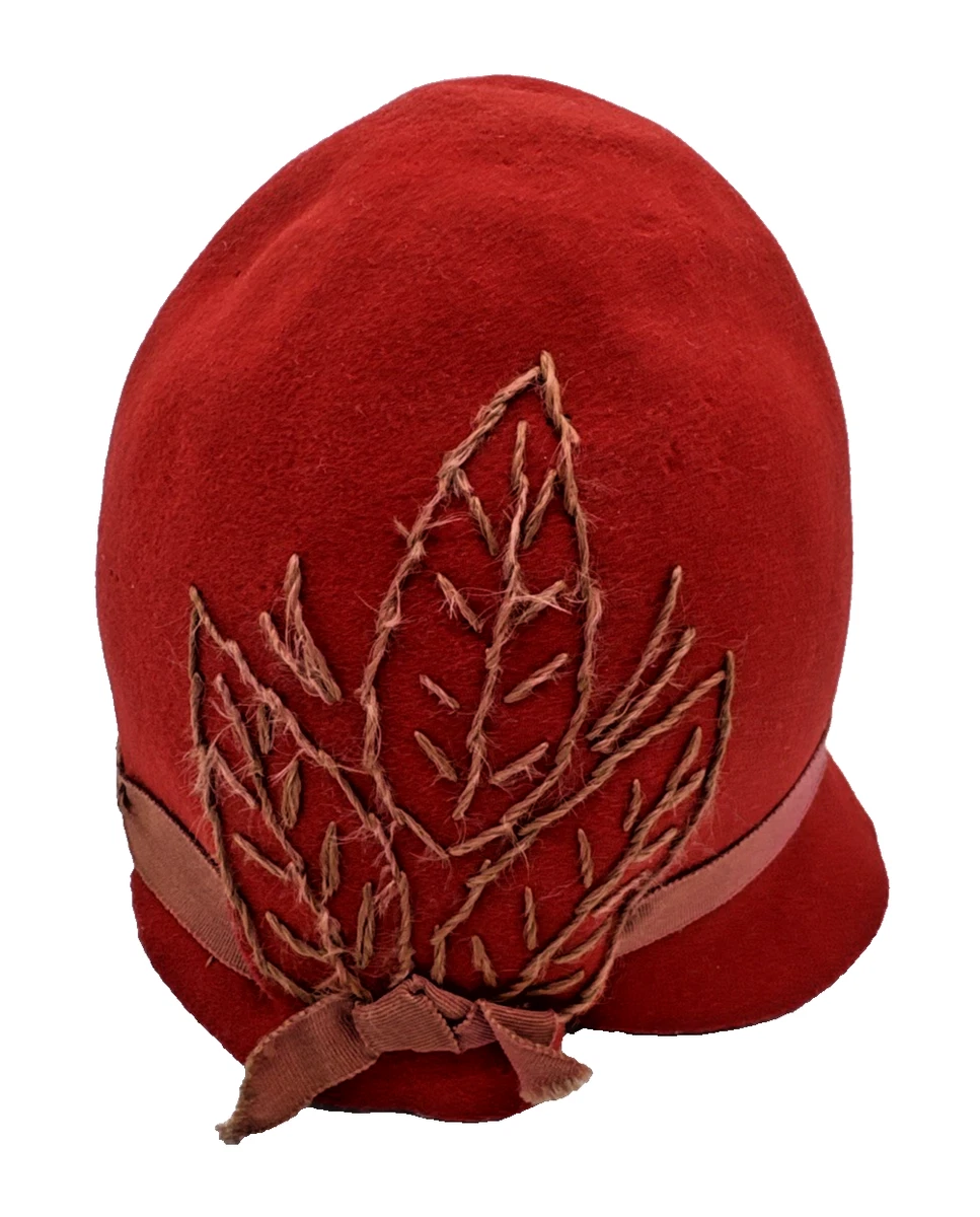 Red Cloche Hats for Women for sale | eBay display picture 2