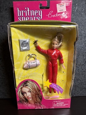 Britney Spears 2001 New in Box Oops I Did It Again Play Along Doll w Accessories