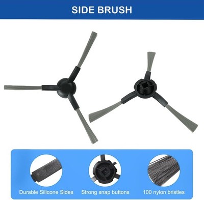 10PCS Side Brush for Dreame L10s Pro Ultra Heat Dreame X30 Ultra Mop Vacuum