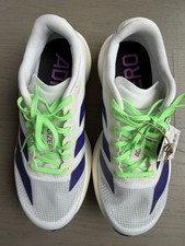 New adidas Adizero Evo SL White / Purple, Siz...