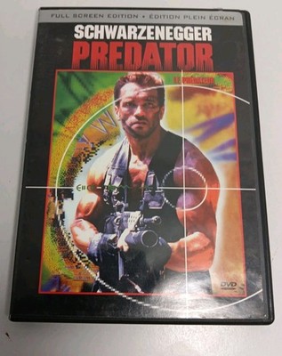 Predator DVD Full Screen Edition 1987 Arnold Schwarzenegger FAST SHIPPING 