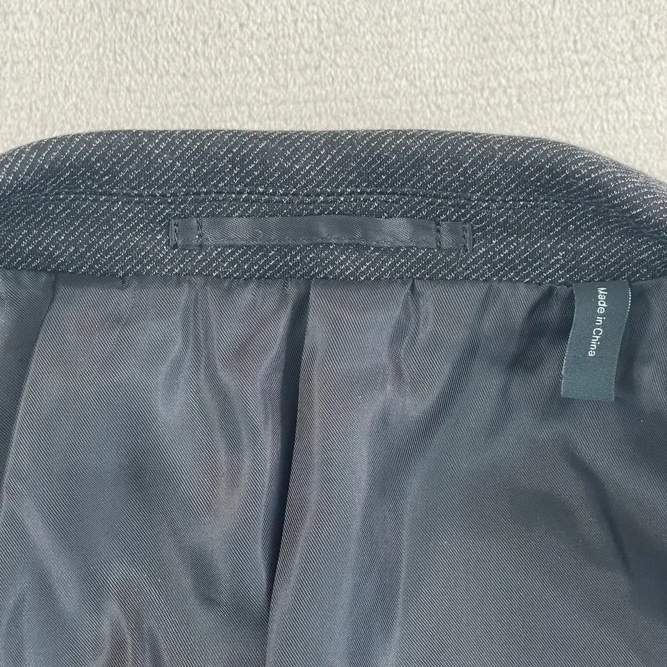 Abrigo Blazer Deportivo Theory Unstructured Hombres 42 Gris Clinton Ponte Sarga Nuevo Sin Etiquetas $595 Foto 2 de 4