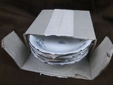 Set of 4 Blue Garland Fruit / Dessert Bowls Johann Haviland Bavaria New Open Box