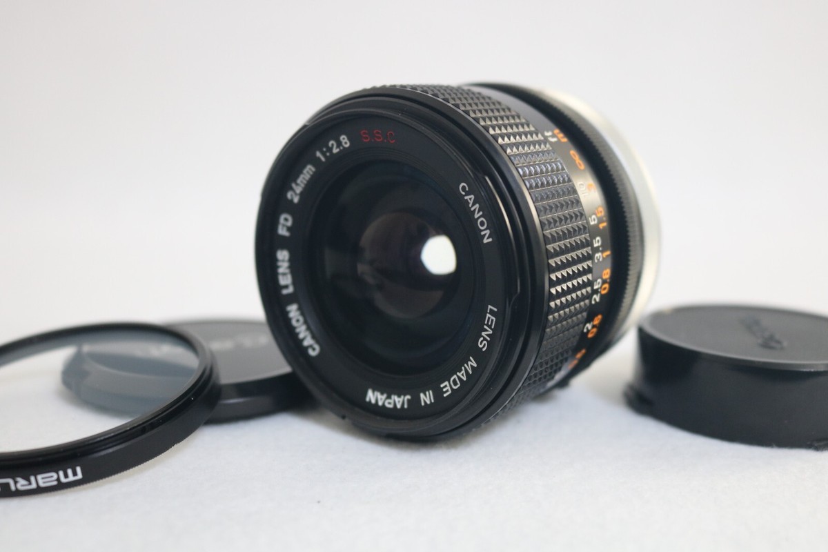 Exc+5] Canon FD 24mm F2.8 SSC S.S.C. Wide Angle Lens From JAPAN