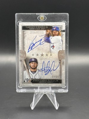 2020 Topps Five Star Duel Auto Vladimir Guerrero And Fernando 