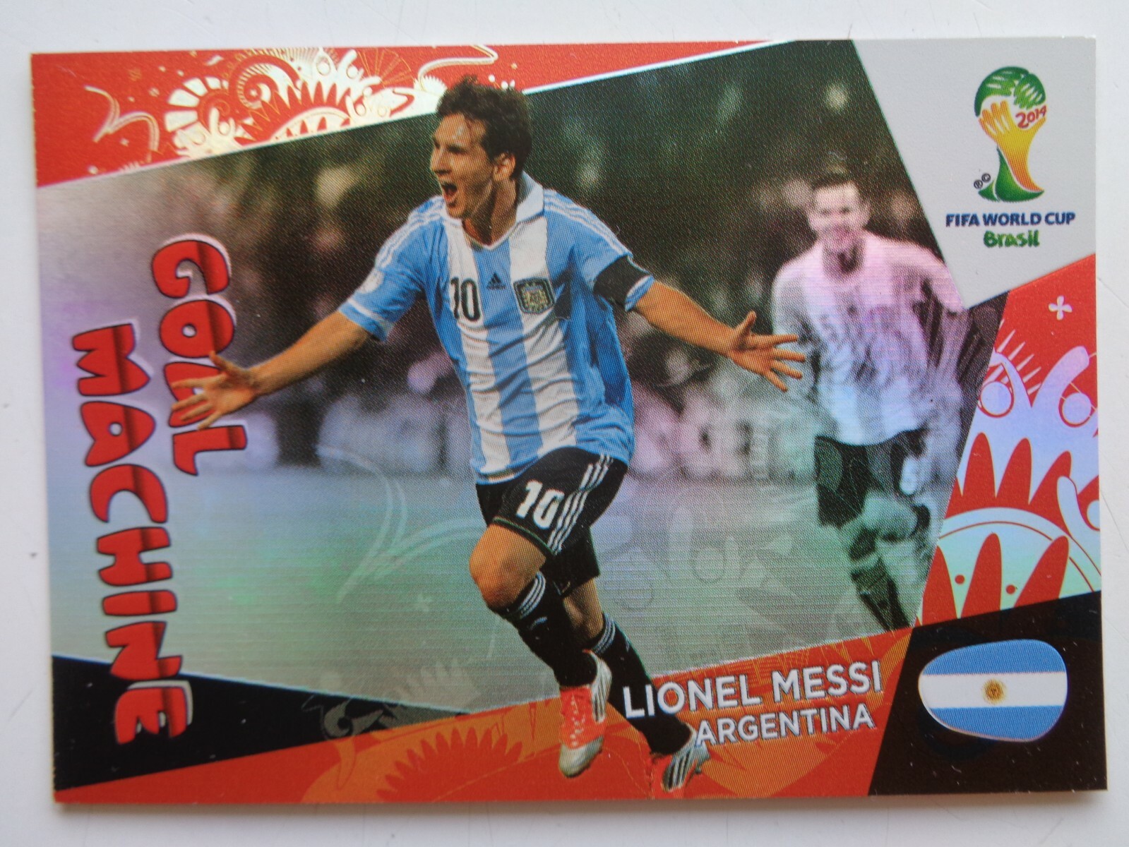 2006 Panini World Cup Lionel Messi #185 Rookie PSA8 - messi world