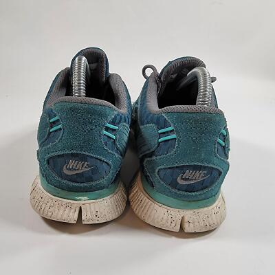 Nike Free 5.0 EXT Mens 8 Woven Mid Turquoise White Athletic Shoes 580531 303 $_57.JPG?set_id=880000500F main image 4