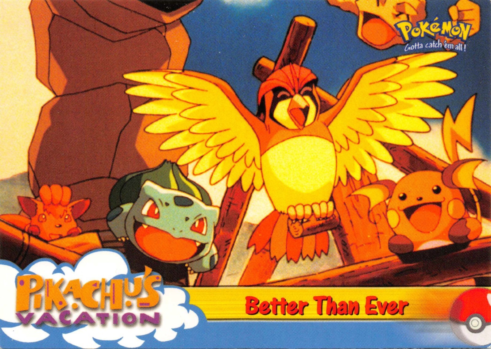 BETTER THAN EVER #56 - BLUE LOGO - NON-HOLO - Topps POKEMON CARD - NM/LP