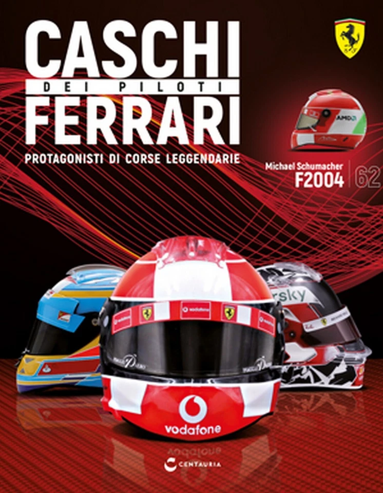 NEW 1:5 Casco Helmet F1 MICHAEL SCHUMACHER 2004 - Italian GP FERRARI SPARK +Mag. - Immagine 3 di 4