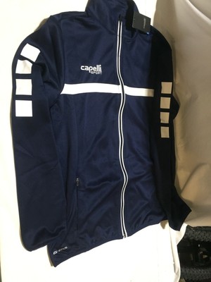 navy training jacket