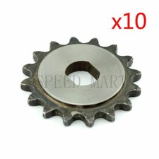 10pcs 16 Tooth Sprocket Dual D-bore for 25 chain electric scooter motors MY1020