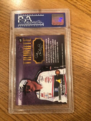 【レアＣＤ】eill（旧名ENNE）　U17　　17歳当時　デビュー前 1996 Pinnacle Zenith Tribute #69 Dale Earnhardt 24kt Artist Proof