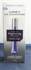**NEW* LUMIFY Eye Illuminations Hydra Gel Brightening Cream  0.5 oz