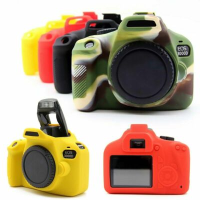 For Canon EOS 4000D/3000D Rebel T100 Cameras Soft Silicone Protective Case Skin