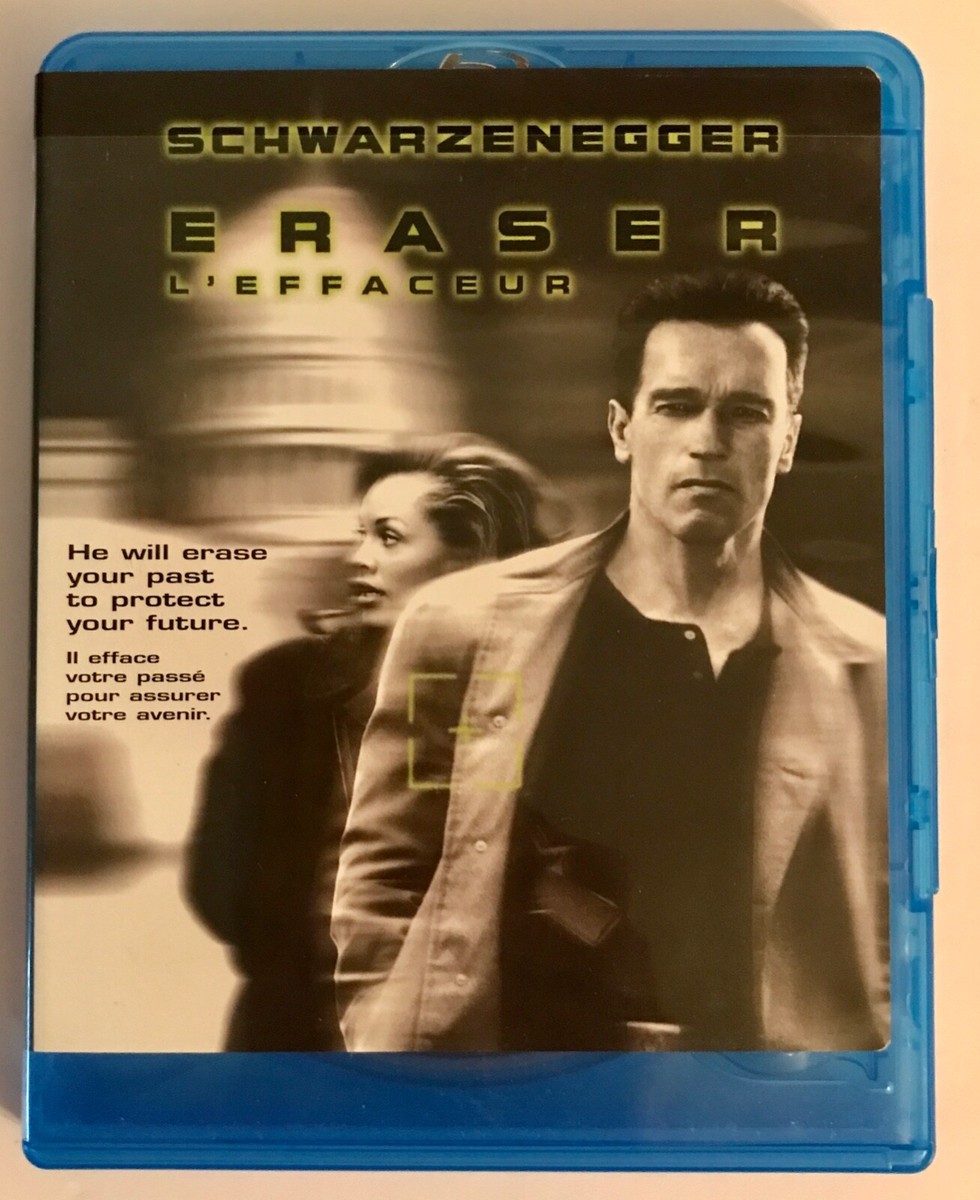 Eraser Blu-ray 1996 Arnold Schwarzenegger Vanessa Williams Crime