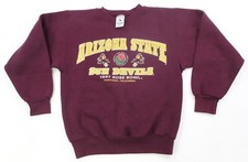 Rare Vintage GALT SAND Arizona State Sun Devils 1997 Sweatshirt 90s Red Youth S