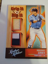 2019 Panini Leather and Lumber Grip It 'n Rip It Holo Silver #13 Brandon Lowe/25