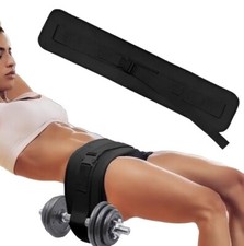 Hip Thrust Belt for Dumbbells, Slip-Resistant Padding for the Gym and On the Go