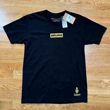 Mitchell & Ness T-Shirt Boston Bruins Mens Black Medium NHL Penality Box Tee NWT
