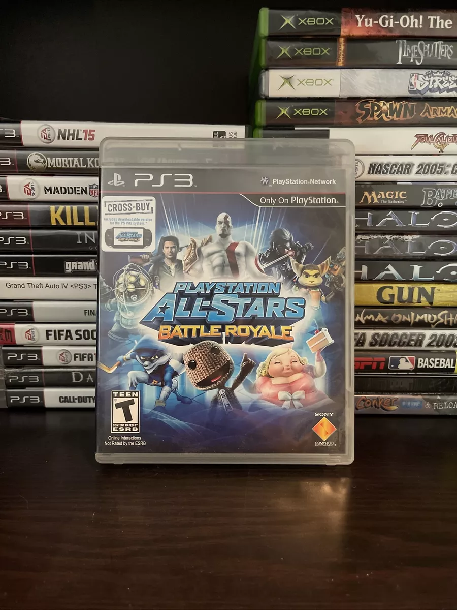 PlayStation All Stars Battle Royale para PS3 - Sony - Outros Games