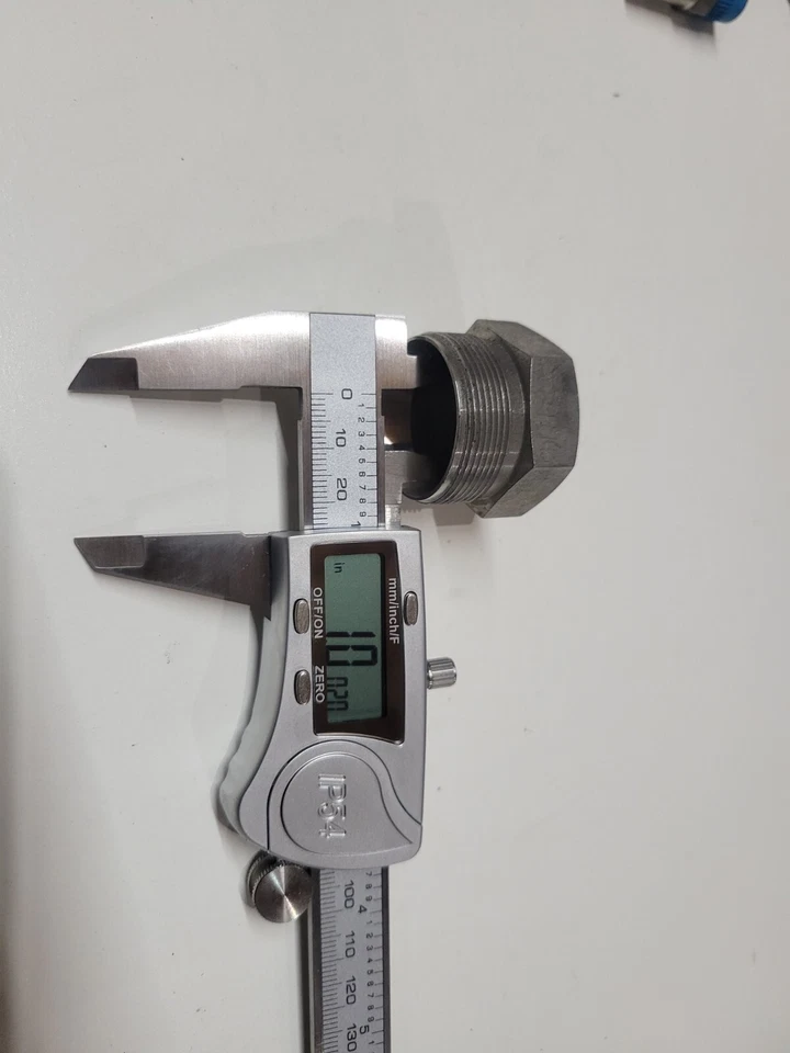 Swagelok 1" tubeOD Compression Cap Stainless Steel (no nut or Ferrule)(5 PACK) - Image 4 of 4