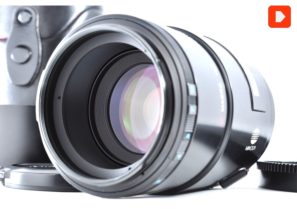 Near MINT] Minolta AF Macro 100mm F/2.8 Lens Sony α-mount Fr
