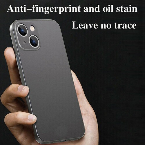 Coque rigide mate ultra fine antichoc pour iPhone 16 Pro Max 15 14 13 12 11 Cover - Photo 10 sur 19
