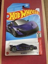Hot Wheels 2024 Kroger Exclusive Purple Mclaren P1 Quarter Mile Heroes 1/5 HTF