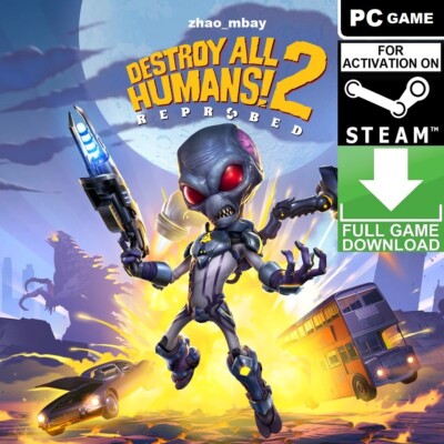 Destroy All Humans! 2 - Reprobed PC Steam Key GLOBAL FAST SENT!