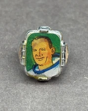 Vintage Apollo 11 Edwin Aldrin Jr. Astronaut Vari-Vue Plastic Flicker Ring Prize