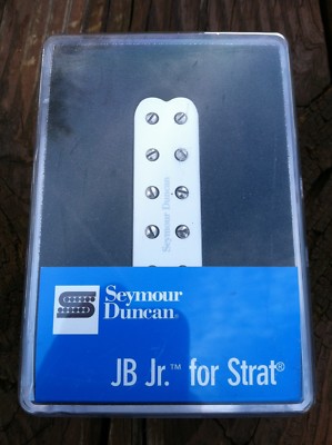 SEYMOUR DUNCAN SJBJ-1 JB Jr Strat Pickup Middle/Neck WHITE Fender Stratocaster