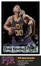 1995-96 Stadium Club #340 Greg Ostertag Utah Jazz