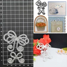 Metal Cutting Dies Bowknot Scrapbooking Embossing Blade Punch Stencil DIY Crafts
