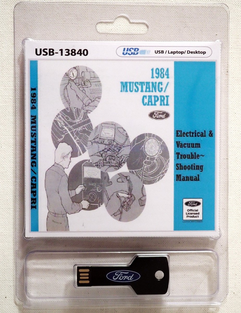 1984 Ford Mustang Mercury Capri Electrical & Vacuum
