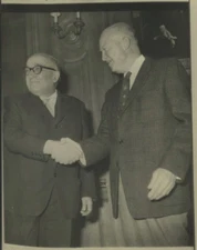 L'Italian Politician Adone Zoli Vintage Silver Print Silver Print