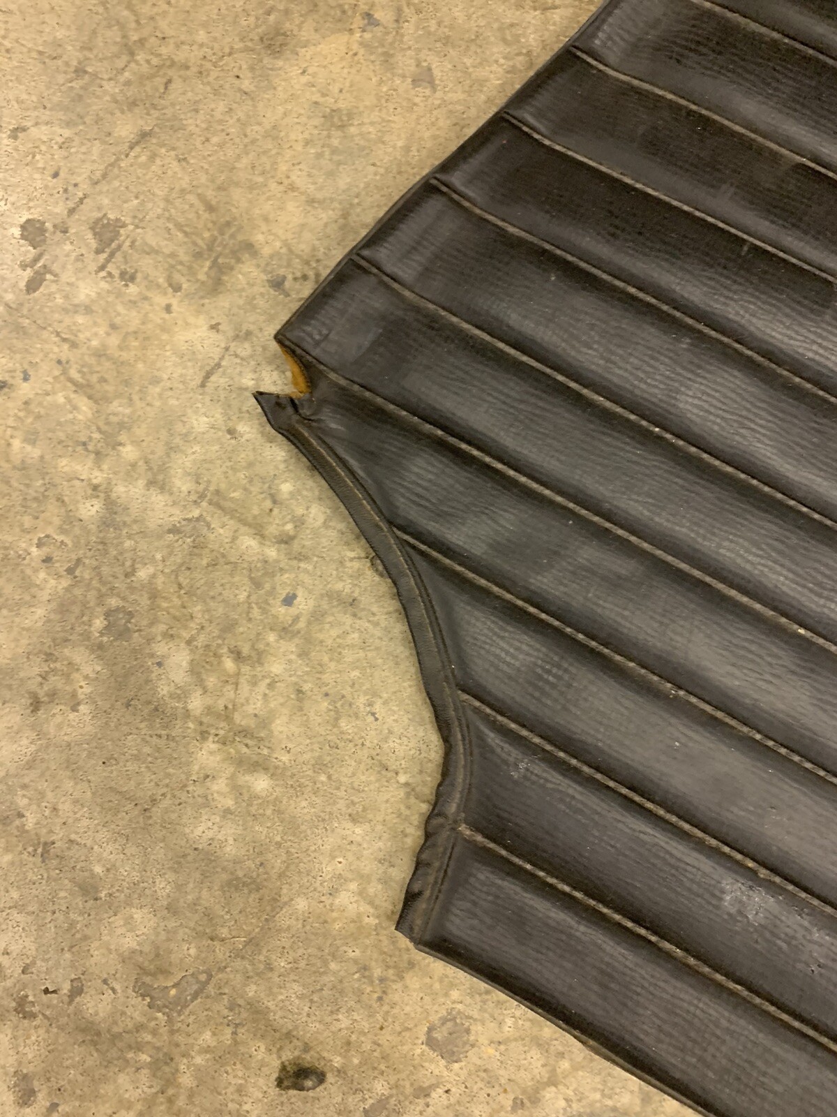 1972 Ferrari Dino 206 246 GT GTS Black Vinyl Firewall Cover 72