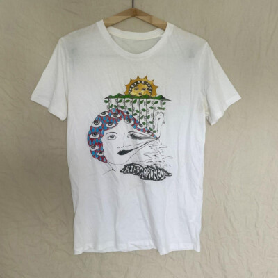 Vtg Kikagaku Moyo Band Music Lover Cotton White S-5XL Unisex For Fans