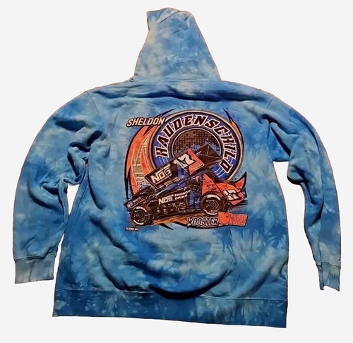 NWOT Tie Dye Independent Clothing Company Hoodie 2XL XXL Sheldon Haudenschild