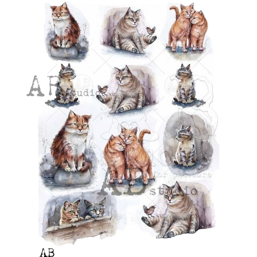 Декупаж для кошек