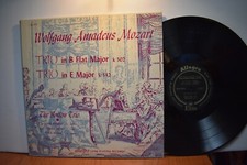Boston Trio Mozart Trio B Flat Major Trio E Major LP Allegro ALG 3014 Mono