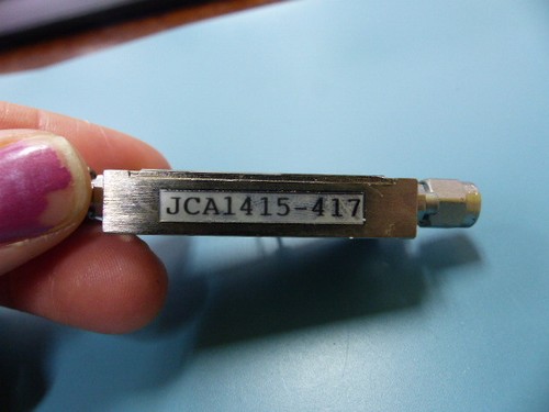 JCA TECHNOLOGY JCA1415-417 Qty of 1 per Lot 14GHZ RADIO BAND AMPLIFIER ...