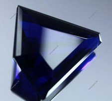 CERTIFIED 55 Ct Natural Deep Blue Tanzania OF Tanzanite Fancy Cut Loose Gemstone