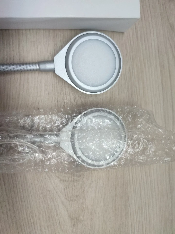 LED-Leuchten mit flexiblem Arm 2er Set mit Touch kmpl. Flexarm silber - Bild 2 von 4