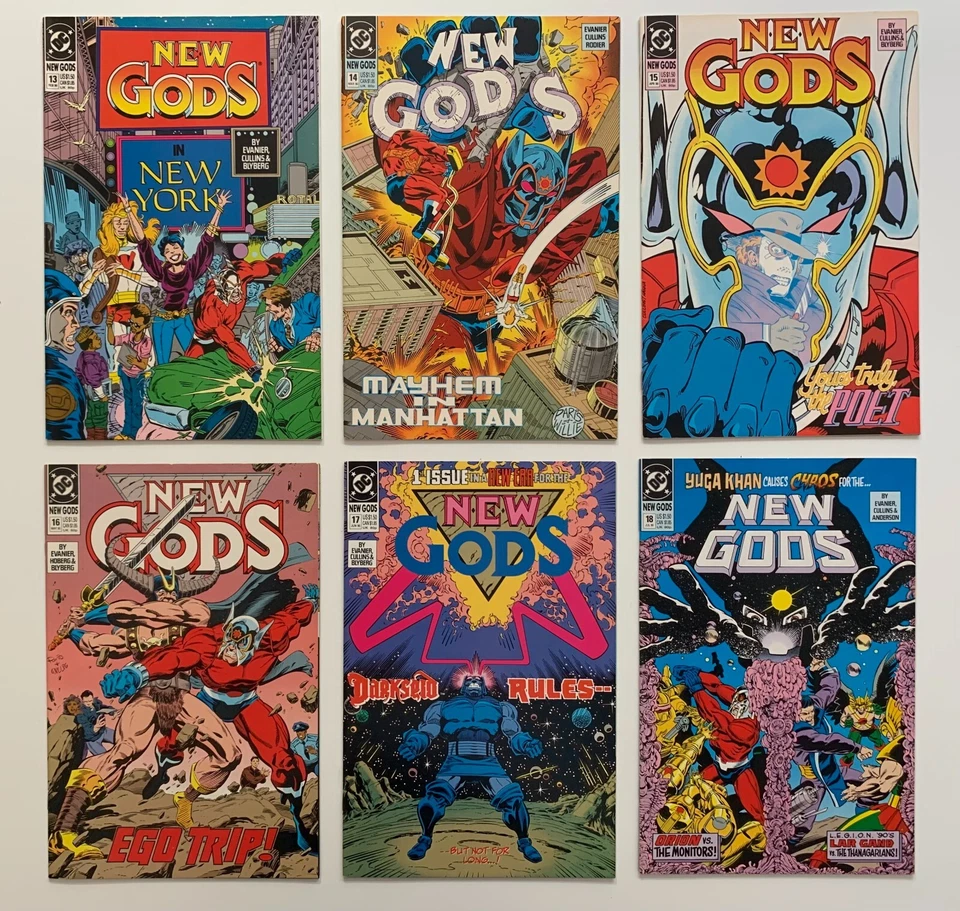 New Gods #1 to #28 complete series (DC 1989) 28 x FN+ to NM condition issues - Image 3 of 4