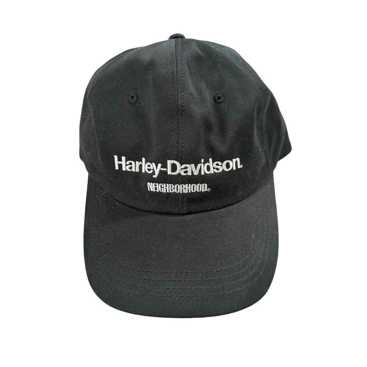 Neighborhood x Harley-Davidson Spellout Black Adjustable Dad Neighborhood x Harley-Davidson Spellout Black Adjustable Dad