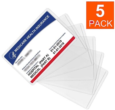 clear business card sleeves Amazon.com: Fengek 100 Packs Clear Card Holder Sleeves, Side-Open  Waterproof Business Card Protector Sleeves PVC Soft for Credit Cards,  Driver's License : Office Products main image 1