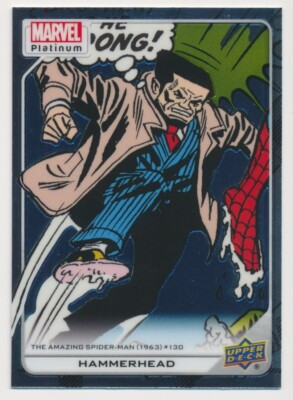 #132 HAMMERHEAD 2023 Upper Deck Marvel Platinum BASE