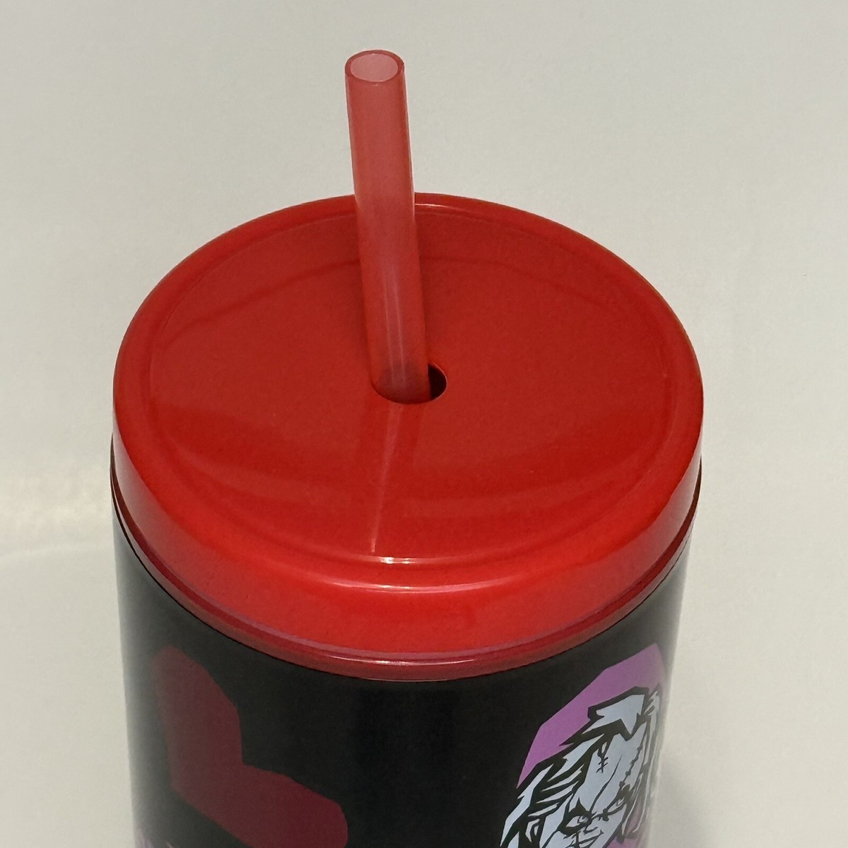 Chucky Valentine's Day Black Tumbler Water Bottle Plastic Chucky Valentine's Day Black Tumbler Water Bottle Plastic